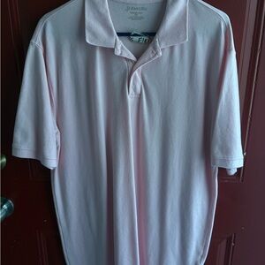 St. John's Bay Men's Light Pink Polo Shirt